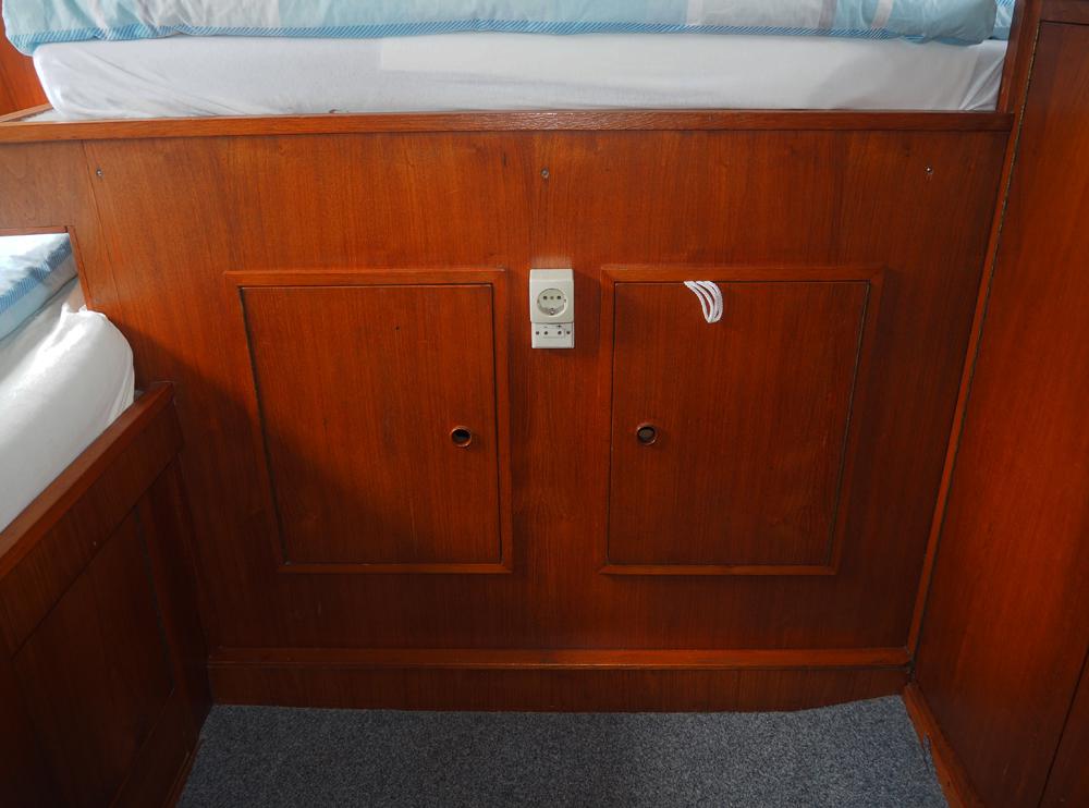 Achterkajuit, Accommodatie